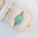 LSKU034: Australian Opal, 1.20ct Freeform Cut, Green/Blue/Teal