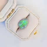 LSKU034: Australian Opal, 1.20ct Freeform Cut, Green/Blue/Teal
