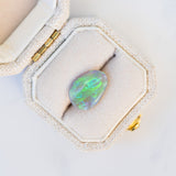 LSKU034: Australian Opal, 1.20ct Freeform Cut, Green/Blue/Teal