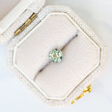 LSKU047: Tanzanian Sapphire, 0.61ct Round Cut, Green