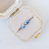 LSKU066: Ceylon Sapphire, 0.50cts Pear Cut, Sky Blue, Matched Pair