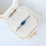 LSKU073: Australian Sapphire, 0.35ct Marquise Cut, Deep indigo Blue