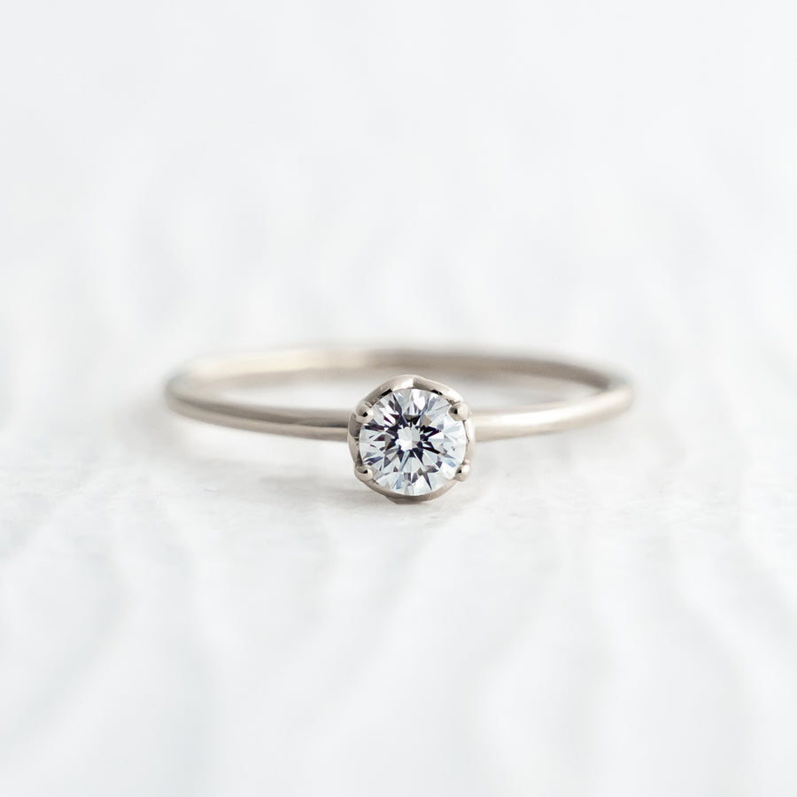 Rose Lace Ring - 0.25ct Diamond - Raelyn Rose Jewellery