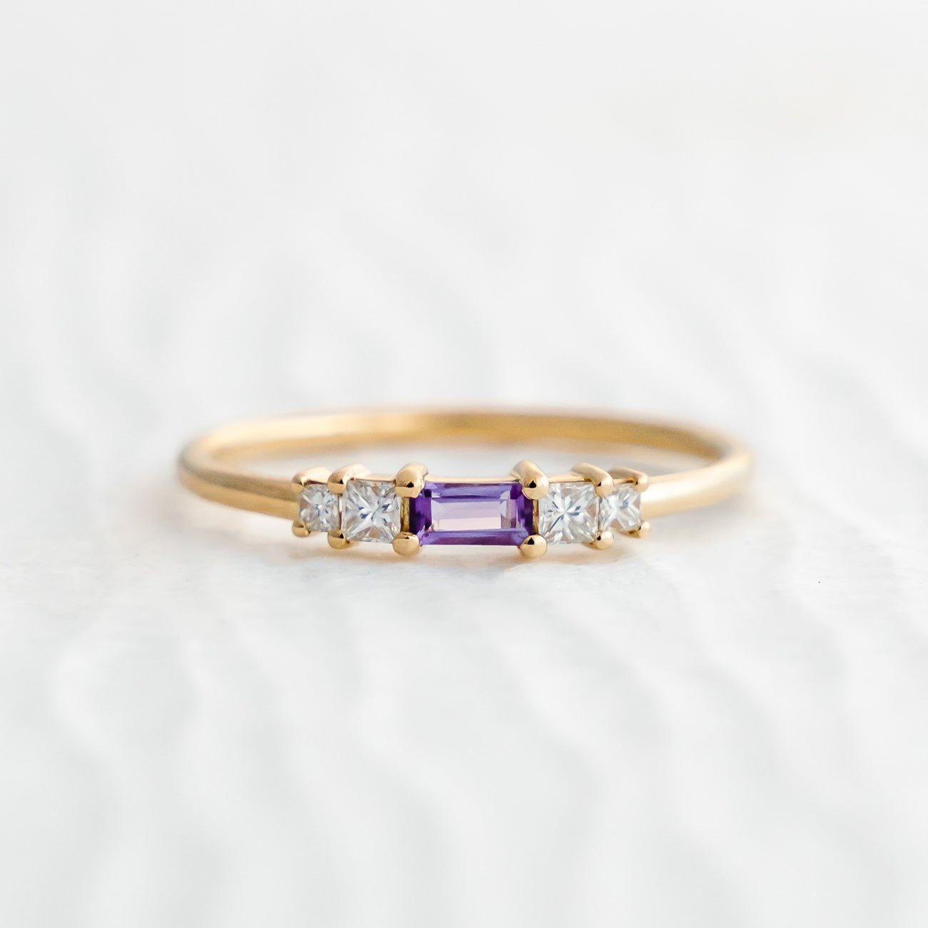 Aura Ring - Amethyst - Rings - Raelyn Rose Jewellery