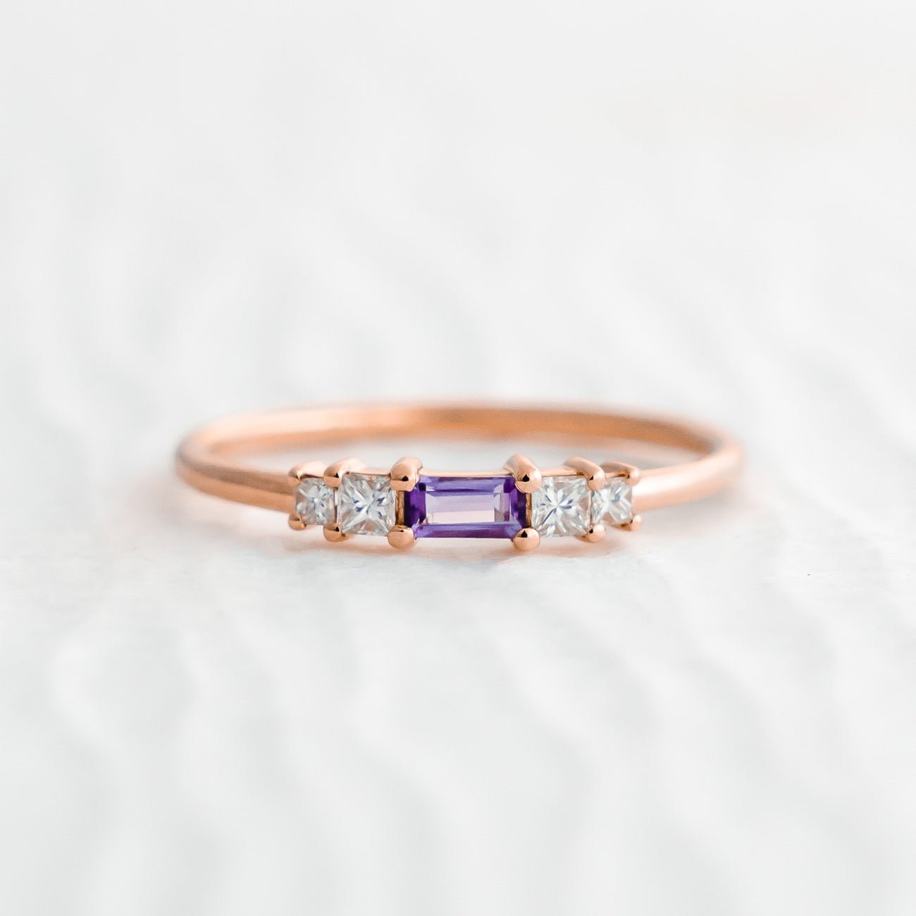 Aura Ring - Amethyst - Rings - Raelyn Rose Jewellery