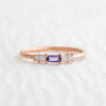 Aura Ring - Amethyst - Rings - Raelyn Rose Jewellery