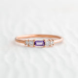 Aura Ring - Amethyst - Rings - Raelyn Rose Jewellery