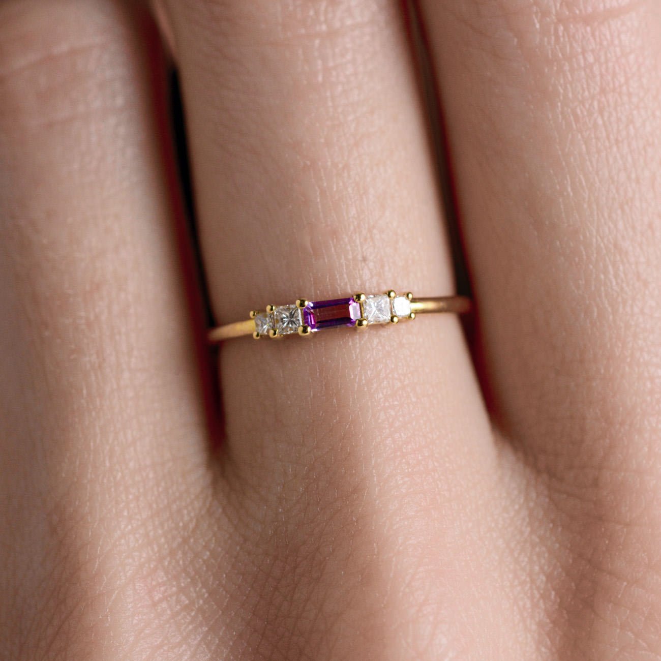 Aura Ring - Amethyst - Rings - Raelyn Rose Jewellery