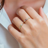 Aura Ring - Peridot - Rings - Raelyn Rose Jewellery