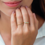 Aura Ring - Peridot - Rings - Raelyn Rose Jewellery