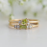 Aura Ring - Peridot - Rings - Raelyn Rose Jewellery