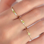 Aura Ring - Peridot - Rings - Raelyn Rose Jewellery