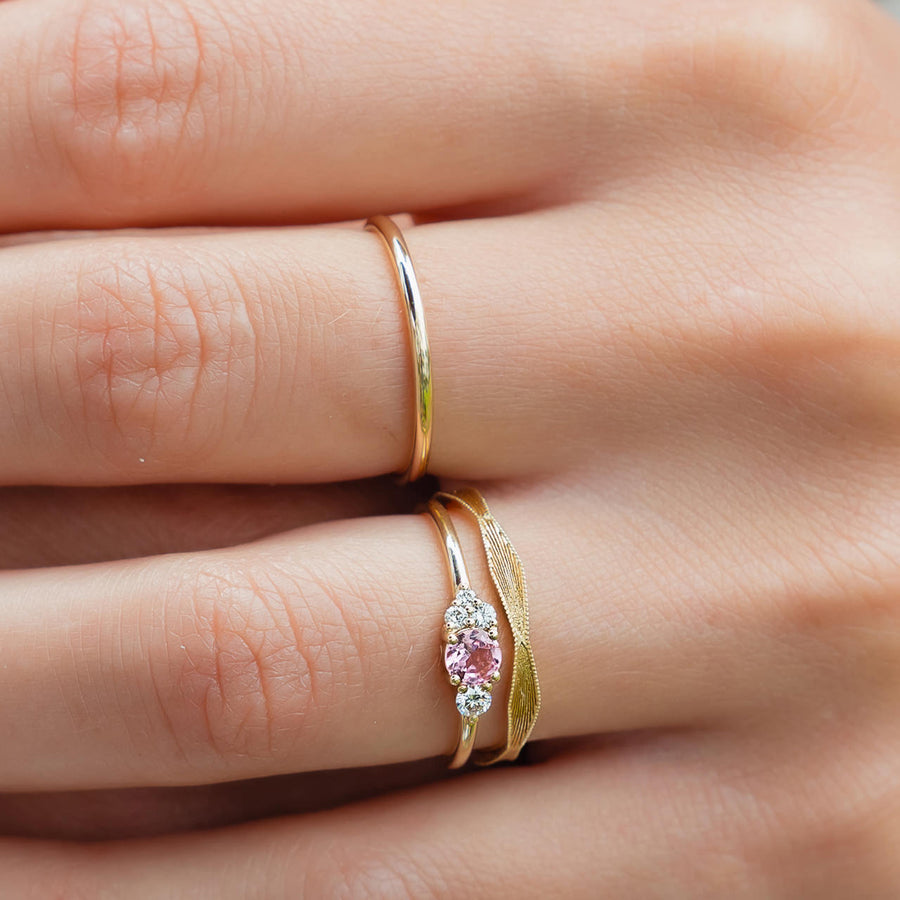 Blush Cluster Ring - Rings - Raelyn Rose Jewellery