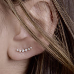 Crescent Earrings - Earrings - Raelyn Rose Jewellery