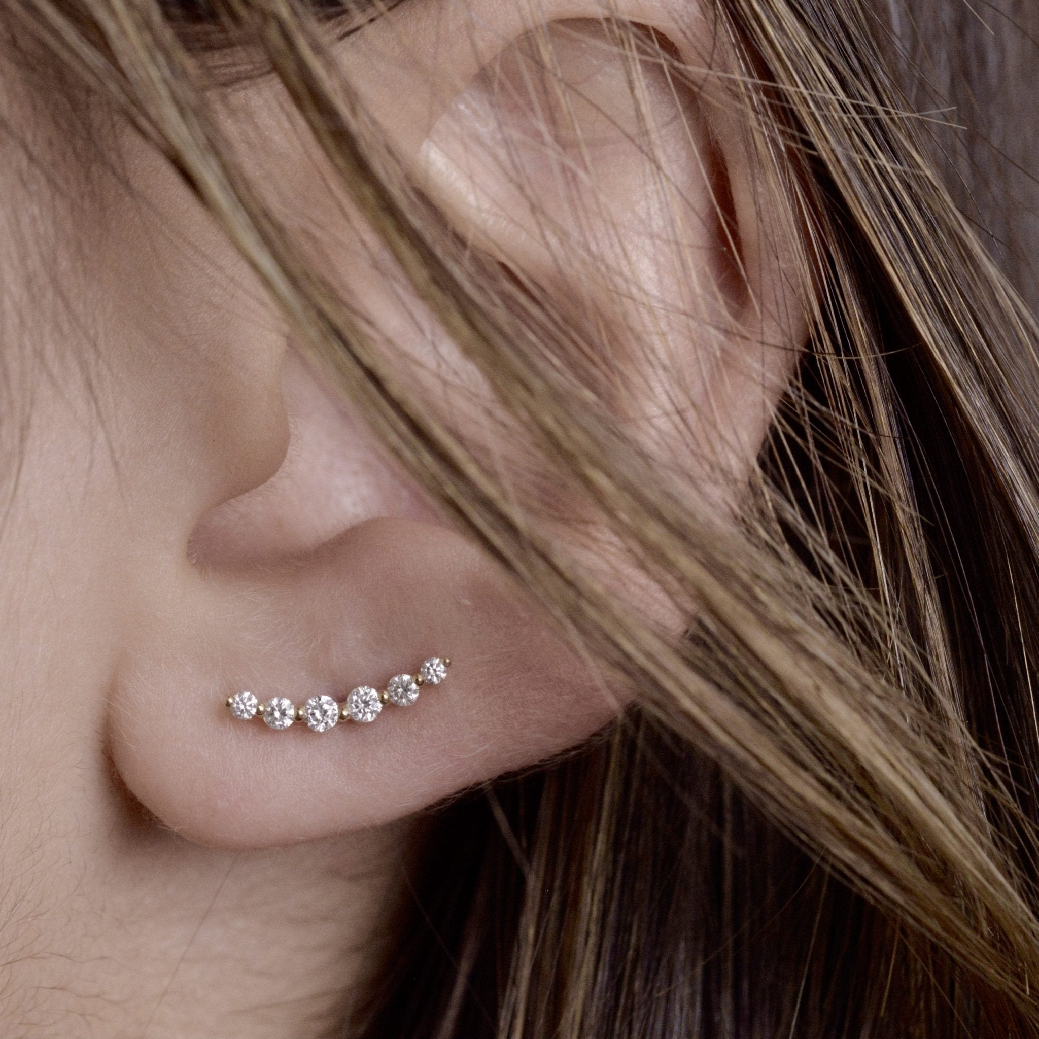 Crescent Earrings - Earrings - Raelyn Rose Jewellery