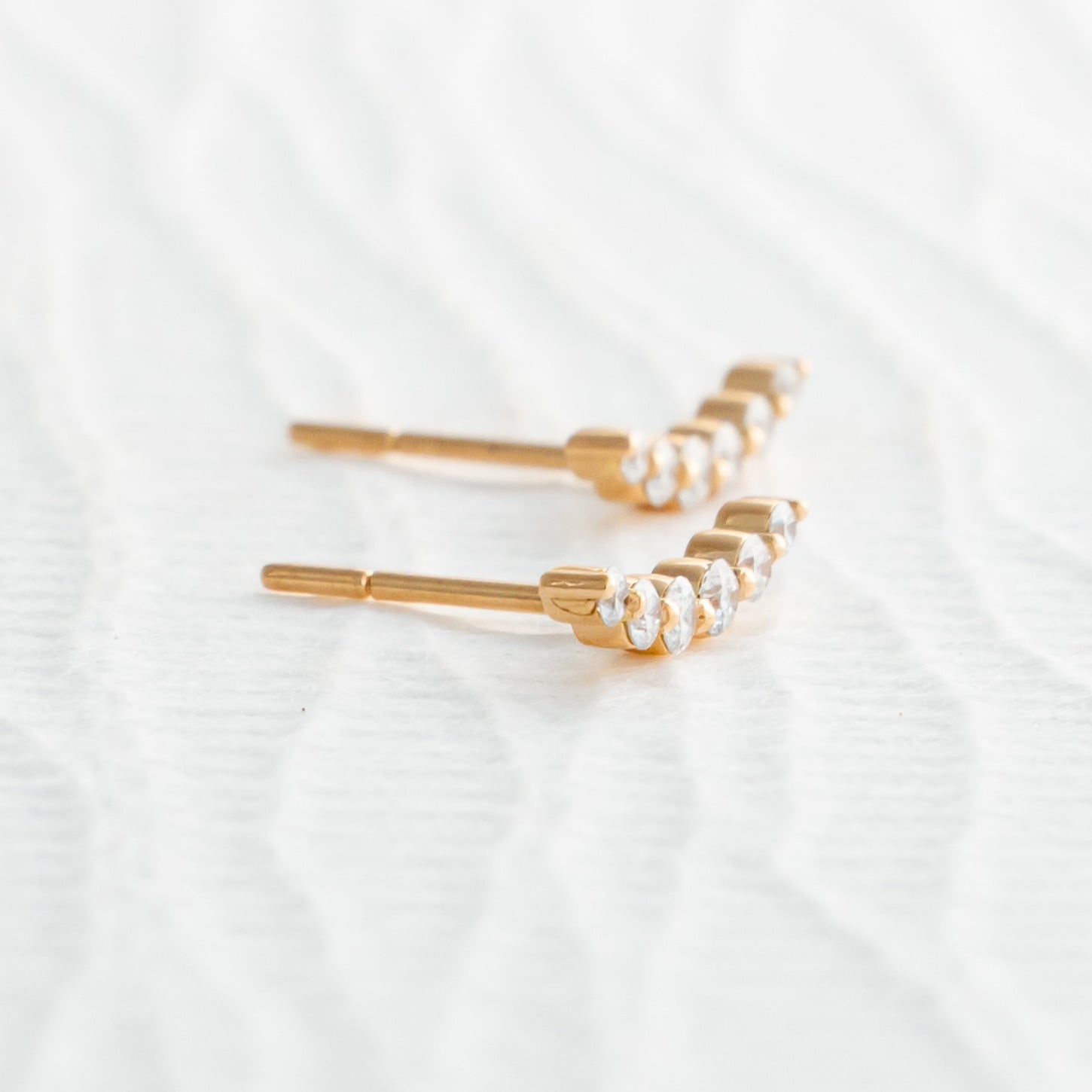Crescent Earrings - Earrings - Raelyn Rose Jewellery