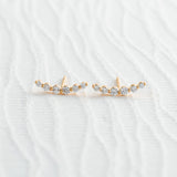Crescent Earrings - Earrings - Raelyn Rose Jewellery