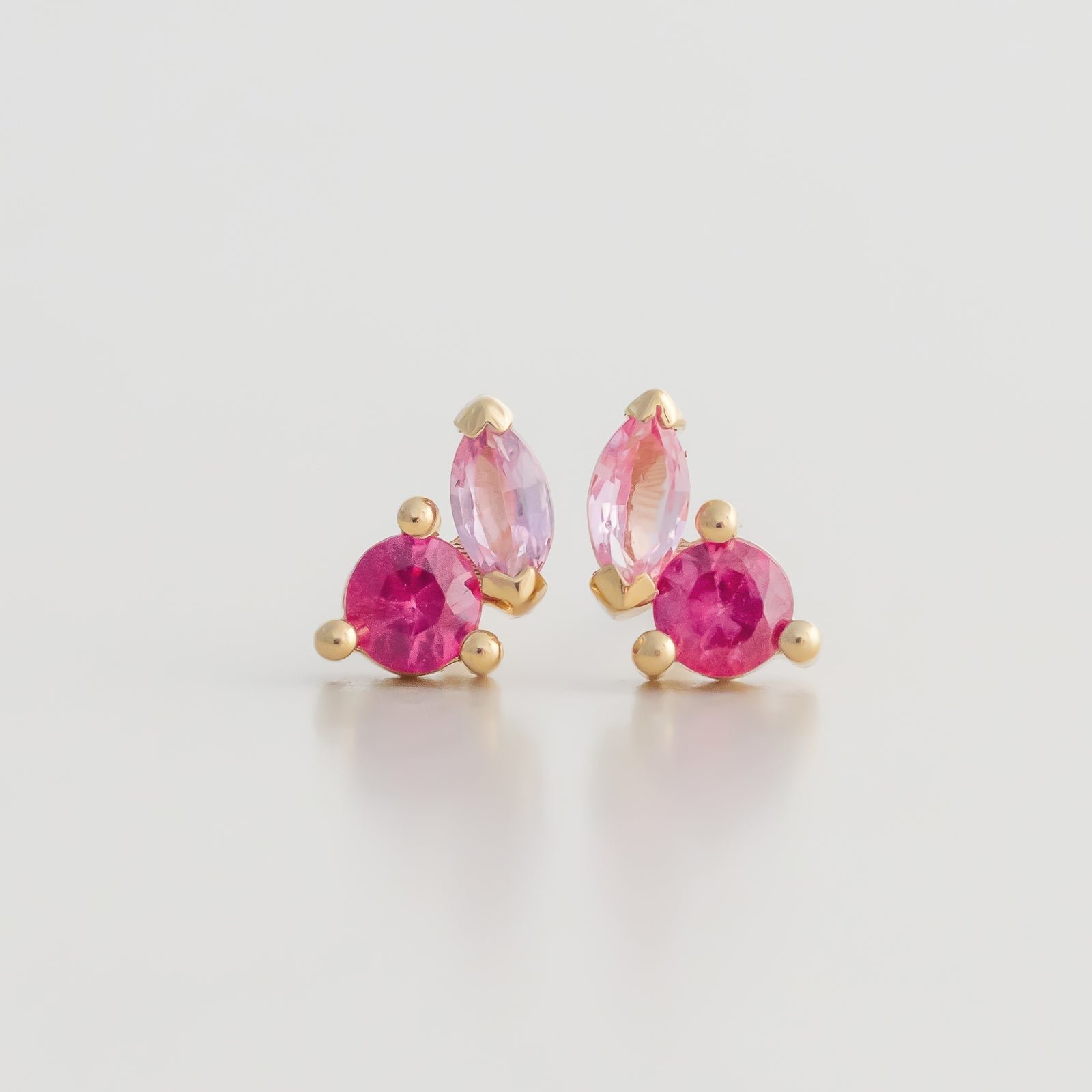 Dawn Earrings - Ruby - Earrings - Raelyn Rose Jewellery
