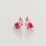 Dawn Earrings - Ruby - Earrings - Raelyn Rose Jewellery