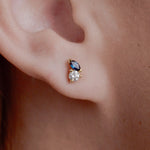Dawn Earrings - Sapphire - Earrings - Raelyn Rose Jewellery