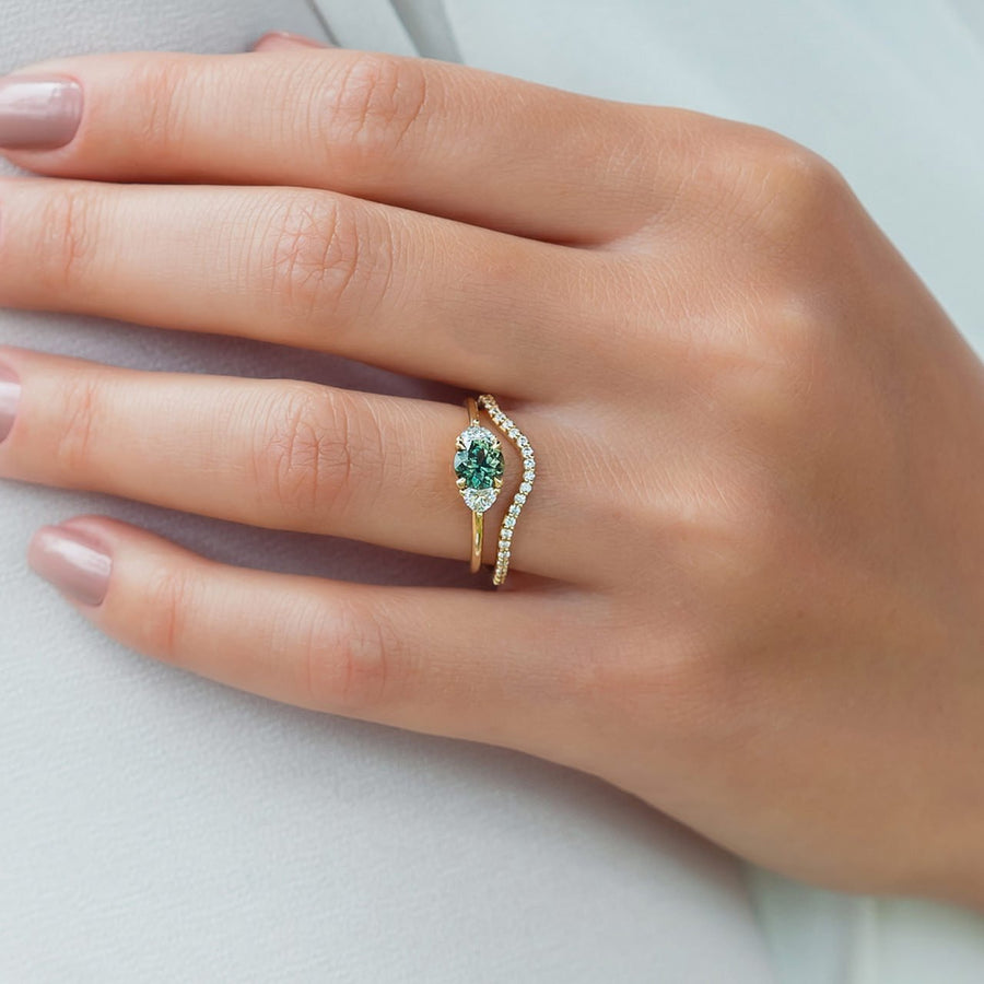 Diamond Wave Ring - Rings - Raelyn Rose Jewellery