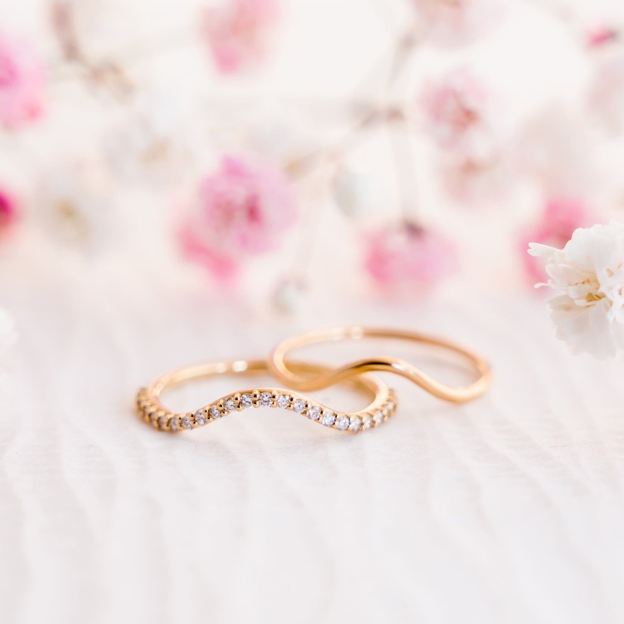 Diamond Wave Ring - Rings - Raelyn Rose Jewellery