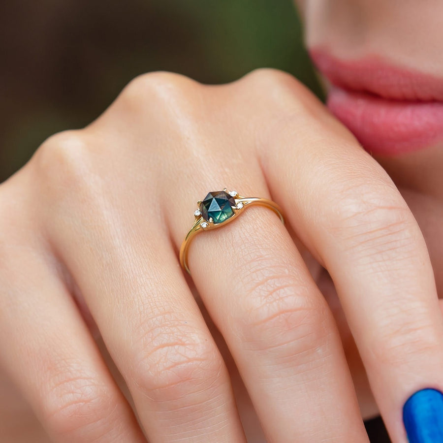 Duchess Ring - 1.21ct Australian Sapphire - Rings - Raelyn Rose Jewellery