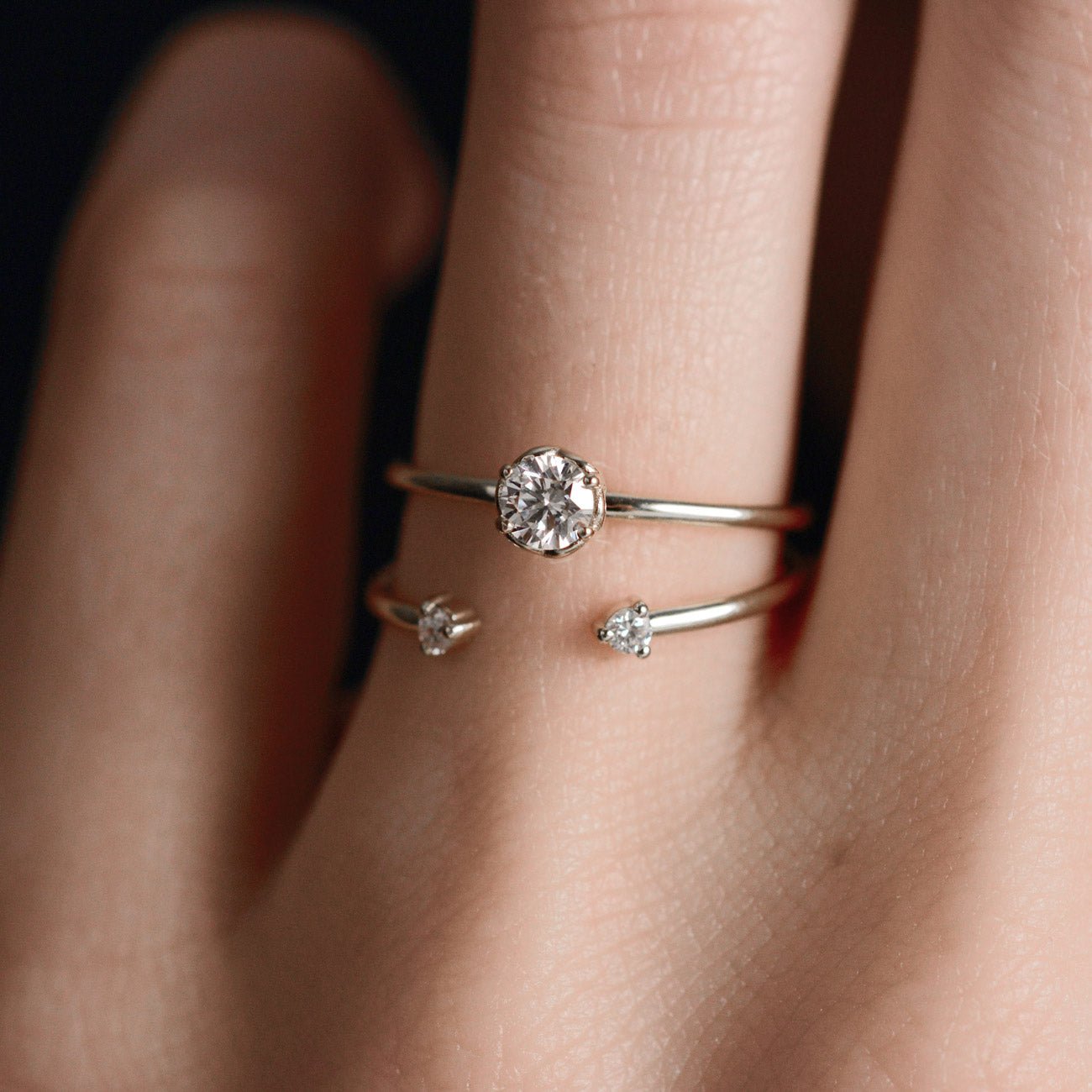 Duet Ring - Rings - Raelyn Rose Jewellery