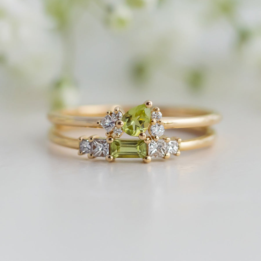 Evergreen Cluster Ring - Rings - Raelyn Rose Jewellery