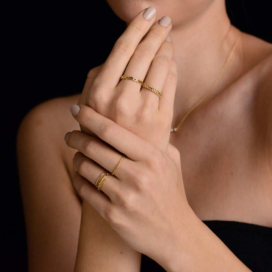 Lattice Ring - Rings - Raelyn Rose Jewellery