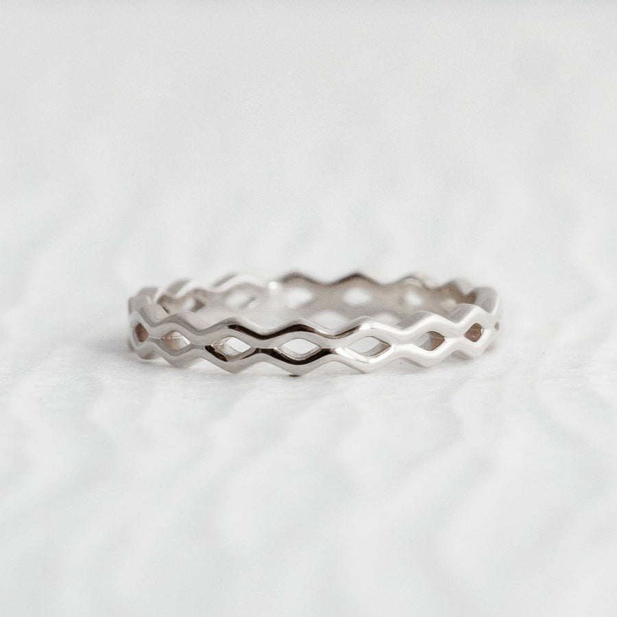Lattice Ring - Rings - Raelyn Rose Jewellery