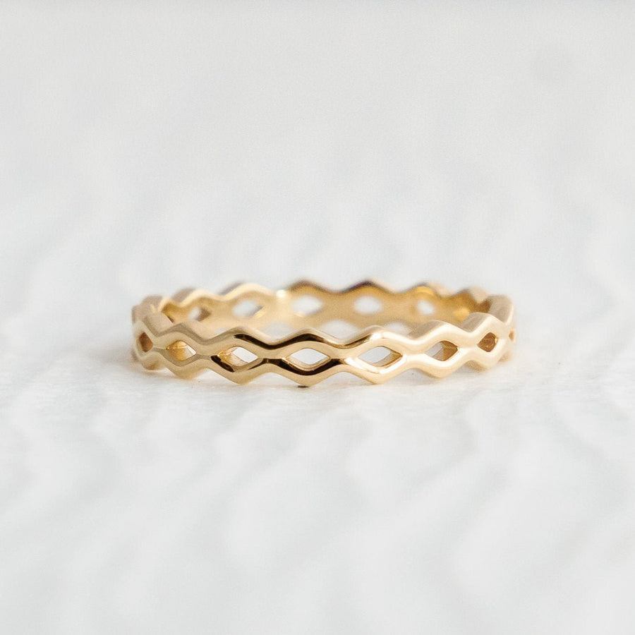 Lattice Ring - Rings - Raelyn Rose Jewellery