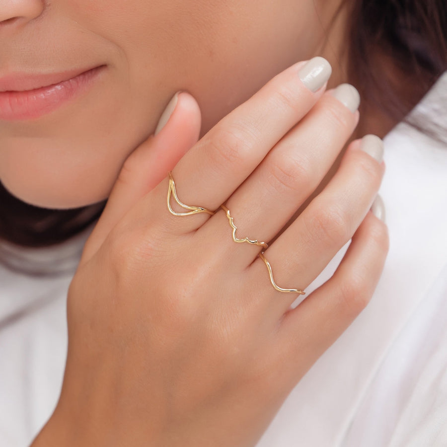 Lotus Ring - Rings - Raelyn Rose Jewellery