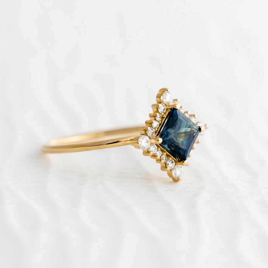 Lunar Ring - 1.04ct Australian Sapphire - Rings - Raelyn Rose Jewellery