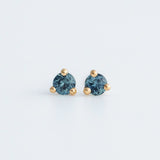 Mini Earrings - 3mm Sapphire - Earrings - Raelyn Rose Jewellery