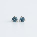 Mini Earrings - 3mm Sapphire - Earrings - Raelyn Rose Jewellery