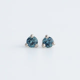 Mini Earrings - 3mm Sapphire - Earrings - Raelyn Rose Jewellery