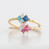 Ocean Cluster Ring - Rings - Raelyn Rose Jewellery
