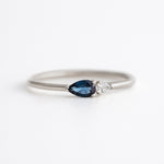 Petal Ring - Sapphire - Rings - Raelyn Rose Jewellery
