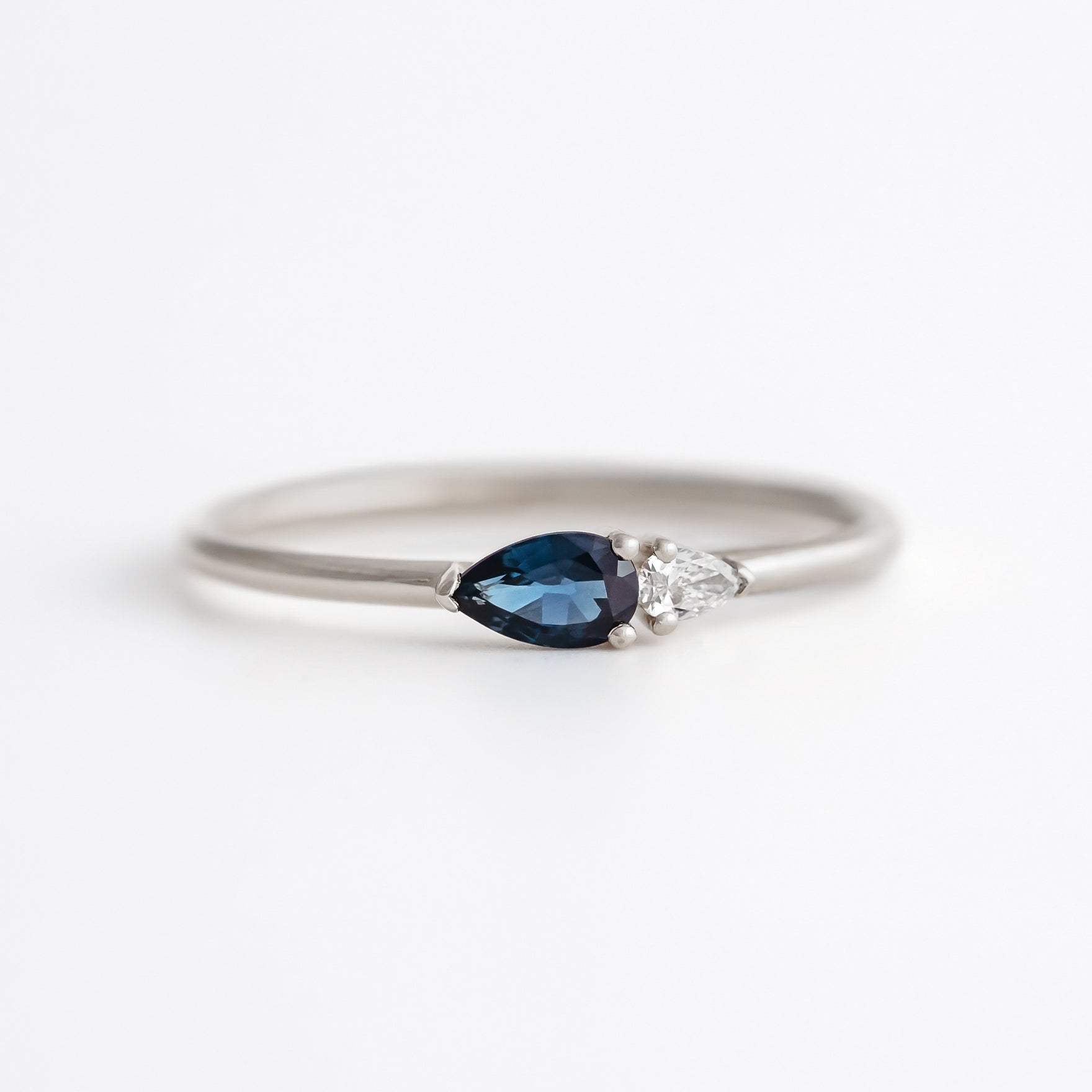 Petal Ring - Sapphire - Rings - Raelyn Rose Jewellery