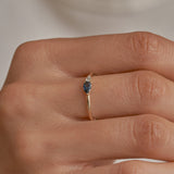 Petal Ring - Sapphire - Rings - Raelyn Rose Jewellery