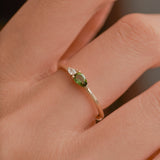 Petal Ring - Tourmaline - Rings - Raelyn Rose Jewellery