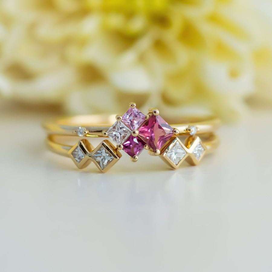 Prim Cluster Ring - Rings - Raelyn Rose Jewellery