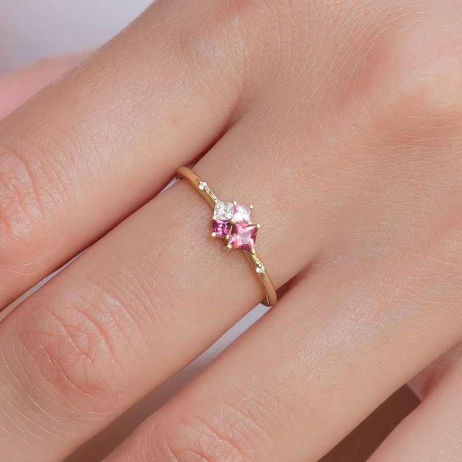 Prim Cluster Ring - Rings - Raelyn Rose Jewellery