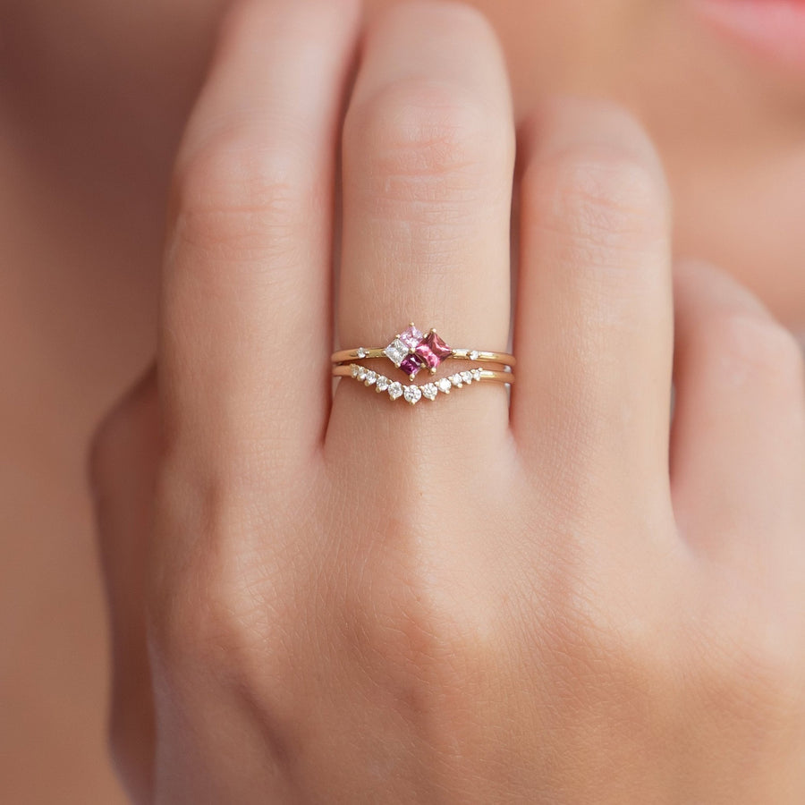 Prim Cluster Ring - Rings - Raelyn Rose Jewellery