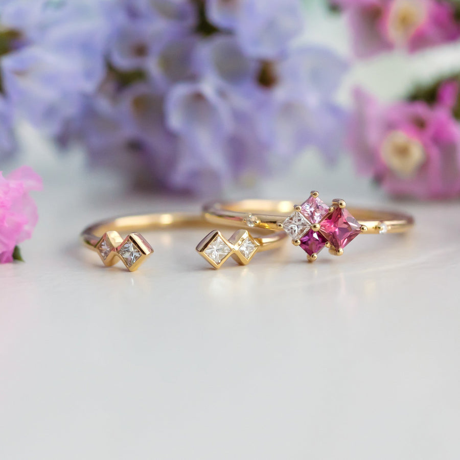 Prim Cluster Ring - Rings - Raelyn Rose Jewellery