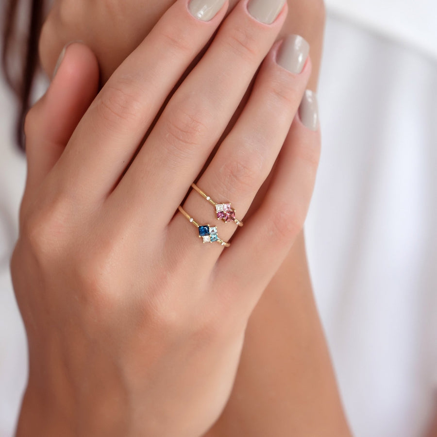 Prim Cluster Ring - Rings - Raelyn Rose Jewellery