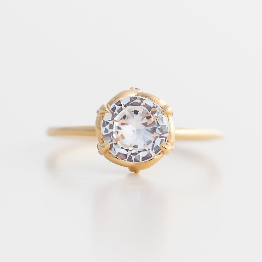 Rose Lace Ring - White Sapphire - Rings - Raelyn Rose Jewellery