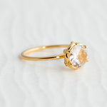 Rose Lace Ring - White Sapphire - Rings - Raelyn Rose Jewellery