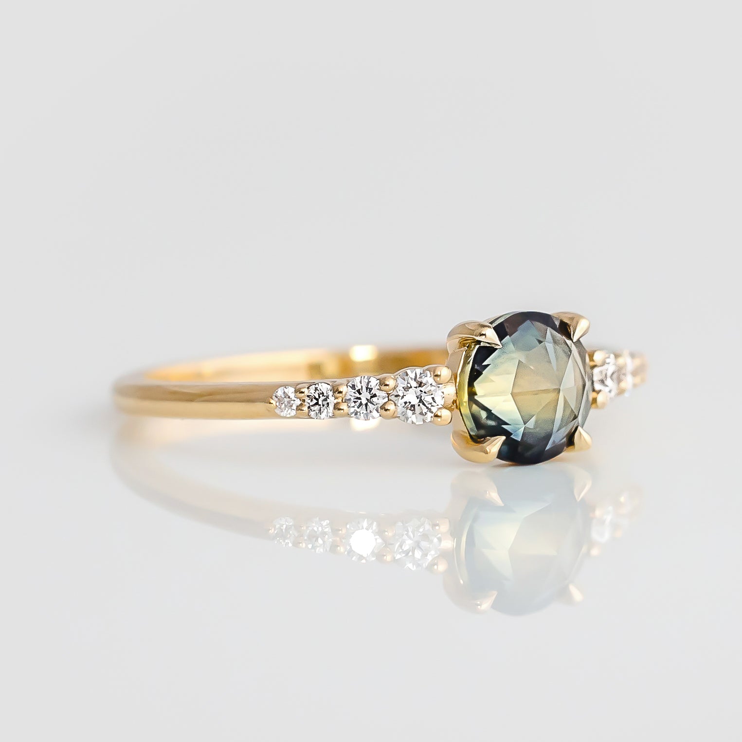 Shooting Star Ring - 0.70ct Sapphire - Rings - Raelyn Rose Jewellery